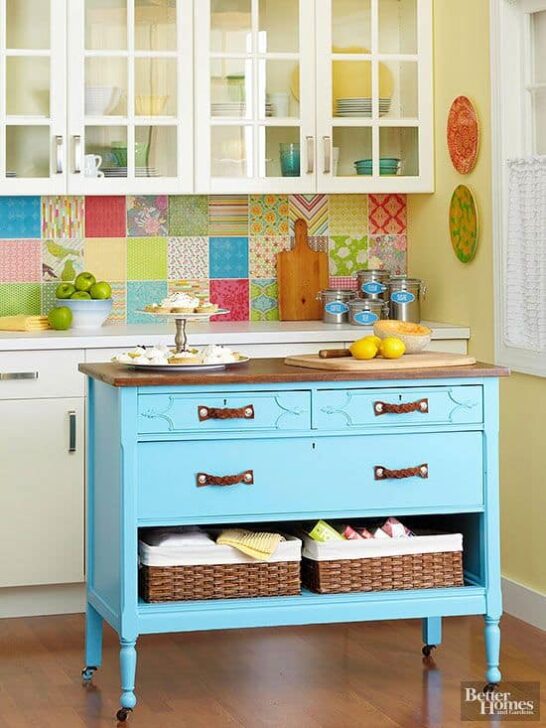 DIY Kitchen Makeover Upcycle Ideas - 21 Ideas to Try - Upcycle My Stuff