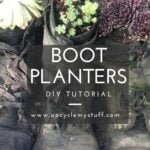 boot planter tutorial