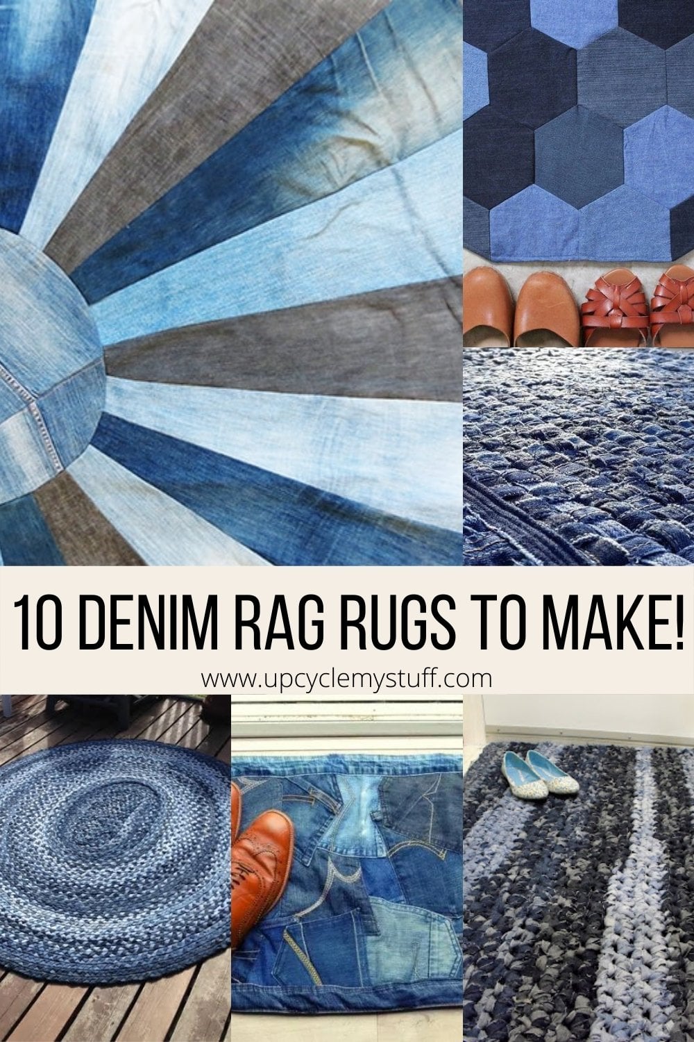 10 Denim Rag Rugs You'll Actually Want in Your Home (DIY Tutorials)
