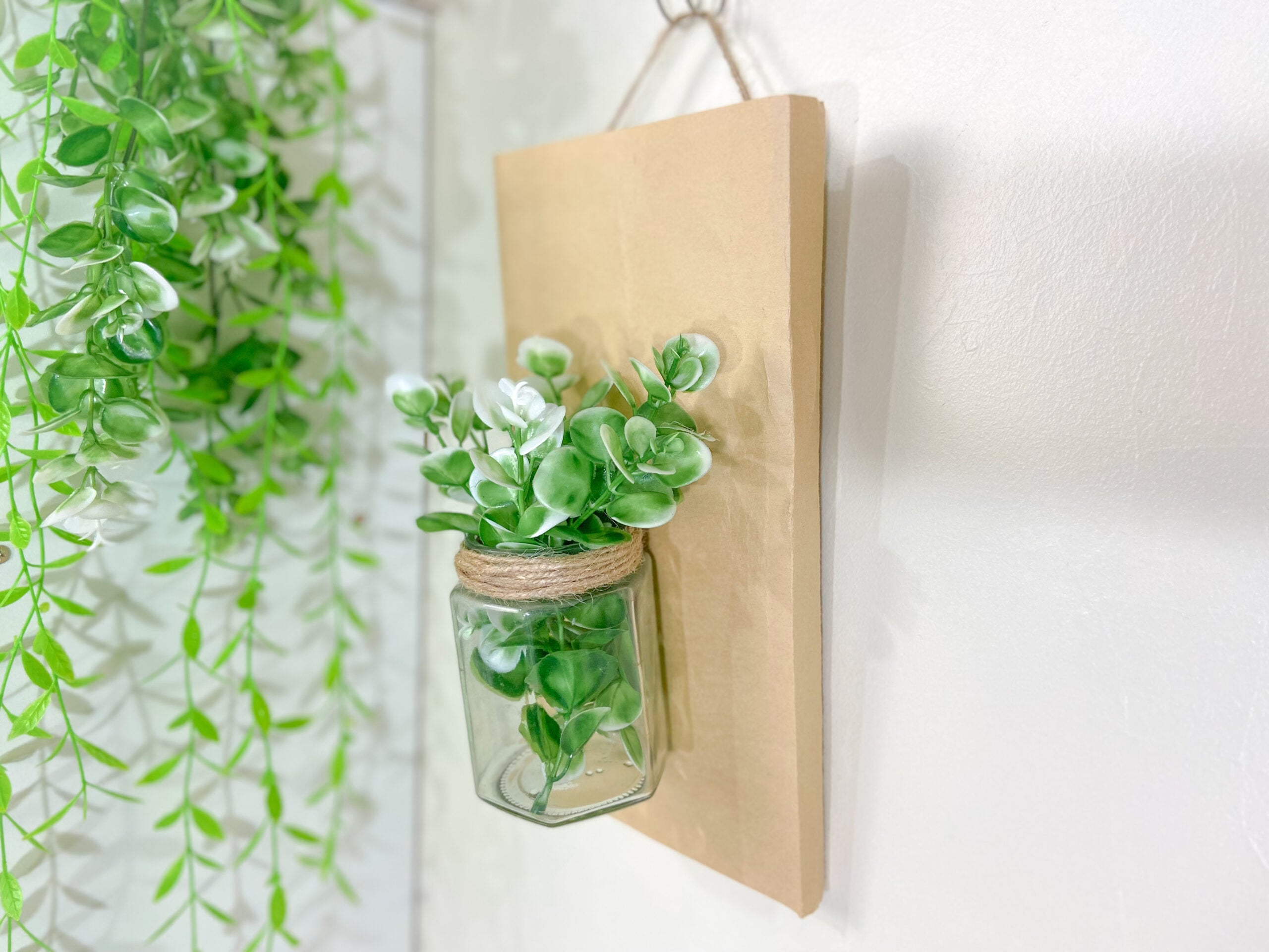 Make a Jar Craft Wall Hanging For Your Blank Wall - Upcycle My Stuff